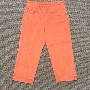 Jag Jeans Women's Cropped Orange Jeans